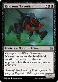 Ravenous Necrotitan - Phyrexia: All Will Be One - Magic: The Gathering card