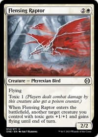 Flensing Raptor - Phyrexia: All Will Be One - Magic: The Gathering card