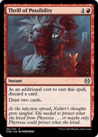 Thrill of Possibility - Phyrexia: All Will Be One - Magic: The Gathering card