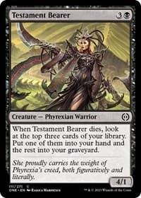 Testament Bearer - Phyrexia: All Will Be One - Magic: The Gathering card