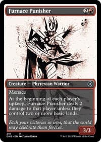 Furnace Punisher (Showcase) - Phyrexia: All Will Be One - Magic: The Gathering card
