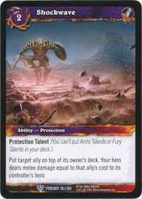 Shockwave - Twilight of the Dragons - WoW card