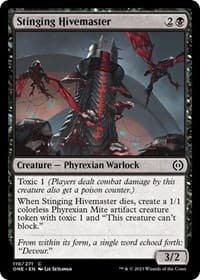 Stinging Hivemaster - Phyrexia: All Will Be One - Magic: The Gathering card