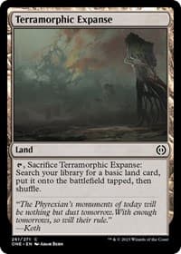 Terramorphic Expanse - Phyrexia: All Will Be One - Magic: The Gathering card