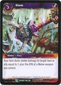 Slam - Twilight of the Dragons - WoW card