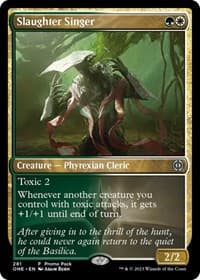 Slaughter Singer - Promo Pack: Phyrexia: All Will Be One - Magic: The Gathering card