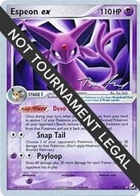 Espeon ex - 2007 (Tom Roos) - World Championship Decks - Pokemon card