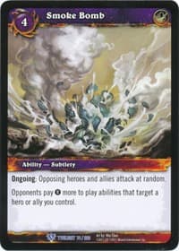 Smoke Bomb - Twilight of the Dragons - WoW card