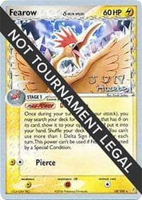 Fearow (Delta Species) - 2007 (Jun Hasebe) - World Championship Decks - Pokemon card