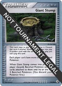 Giant Stump - 2007 (Tom Roos) - World Championship Decks - Pokemon card