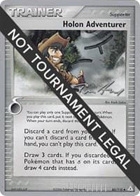 Holon Adventurer - 2007 (Tom Roos) - World Championship Decks - Pokemon card