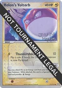 Holon's Voltorb - 2007 (Jun Hasebe) - World Championship Decks - Pokemon card