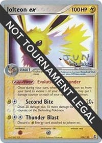 Jolteon ex - 2007 (Jun Hasebe) - World Championship Decks - Pokemon card