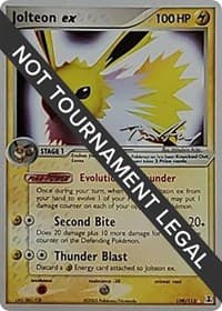 Jolteon ex - 2007 (Tom Roos) - World Championship Decks - Pokemon card