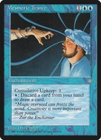 Mesmeric Trance - Ice Age - Magic: The Gathering card
