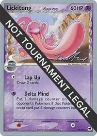 Lickitung (Delta Species) - 2007 (Tom Roos) - World Championship Decks - Pokemon card
