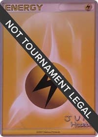 Lightning Energy - 2007 (Jun Hasebe) - World Championship Decks - Pokemon card