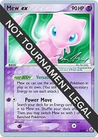 Mew ex - 2007 (Tom Roos) - World Championship Decks - Pokemon card