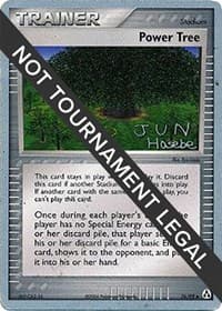 Power Tree - 2007 (Jun Hasebe) - World Championship Decks - Pokemon card