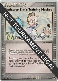 Professor Elm's Training Method - 2007 (Jeremy Scharff-Kim) - World Championship Decks - Pokemon card