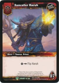 Suncaller Haruh - Twilight of the Dragons - WoW card