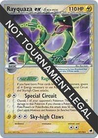 Rayquaza ex (Delta Species) - 2007 (Tom Roos) - World Championship Decks - Pokemon card