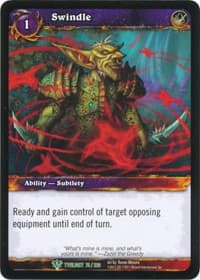 Swindle - Twilight of the Dragons - WoW card