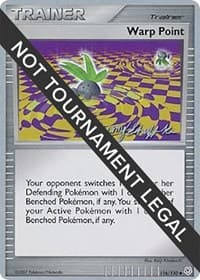 Warp Point - 2007 (Jeremy Scharff-Kim) - World Championship Decks - Pokemon card