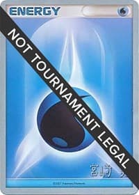 Water Energy - 2007 (Akira Miyazaki) - World Championship Decks - Pokemon card