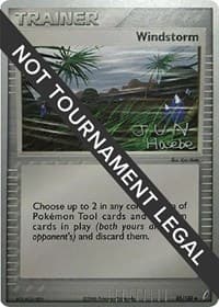 Windstorm - 2007 (Jun Hasebe) - World Championship Decks - Pokemon card