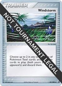 Windstorm - 2007 (Tom Roos) - World Championship Decks - Pokemon card