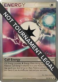 Call Energy - 2008 (Jason Klaczynski) - World Championship Decks - Pokemon card