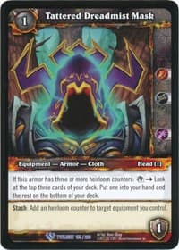 Tattered Dreadmist Mask - Twilight of the Dragons - WoW card
