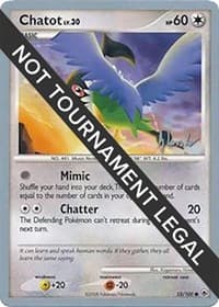 Chatot - 2008 (Dylan Lefavour) - World Championship Decks - Pokemon card