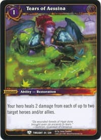 Tears of Aessina - Twilight of the Dragons - WoW card