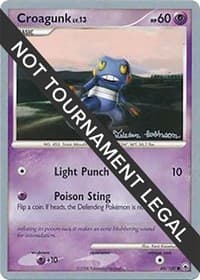 Croagunk - 2008 (Tristan Robinson) - World Championship Decks - Pokemon card