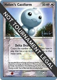 Holon's Castform - 2008 (Dylan Lefavour) - World Championship Decks - Pokemon card