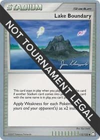 Lake Boundary - 2008 (Jason Klaczynski) - World Championship Decks - Pokemon card