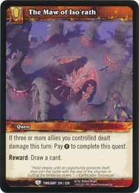The Maw of Iso'rath - Twilight of the Dragons - WoW card