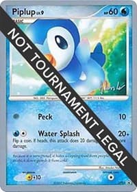 Piplup (DP03) - 2008 (Dylan Lefavour) - World Championship Decks - Pokemon card
