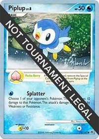 Piplup (72) - 2008 (Dylan Lefavour) - World Championship Decks - Pokemon card