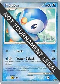 Piplup (15) - 2008 (Dylan Lefavour) - World Championship Decks - Pokemon card