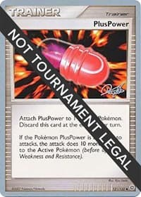 PlusPower - 2008 (Paul Atanassov) - World Championship Decks - Pokemon card