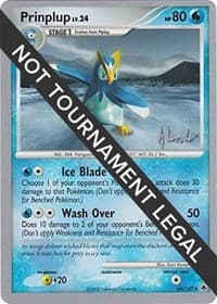 Prinplup (44) - 2008 (Dylan Lefavour) - World Championship Decks - Pokemon card
