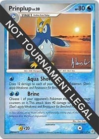 Prinplup (58) - 2008 (Dylan Lefavour) - World Championship Decks - Pokemon card