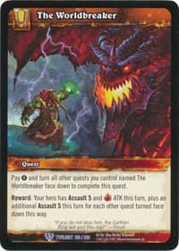 The Worldbreaker - Twilight of the Dragons - WoW card