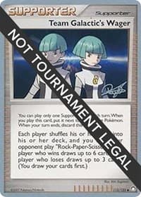Team Galactic's Wager - 2008 (Paul Atanassov) - World Championship Decks - Pokemon card