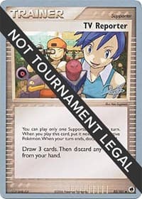 TV Reporter - 2008 (Paul Atanassov) - World Championship Decks - Pokemon card