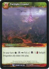 Twilight Citadel - Twilight of the Dragons - WoW card