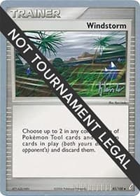 Windstorm - 2008 (Dylan Lefavour) - World Championship Decks - Pokemon card